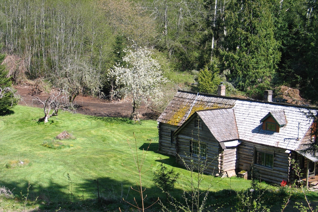 Original homestead at Penrose Bay, Okeover Inlet