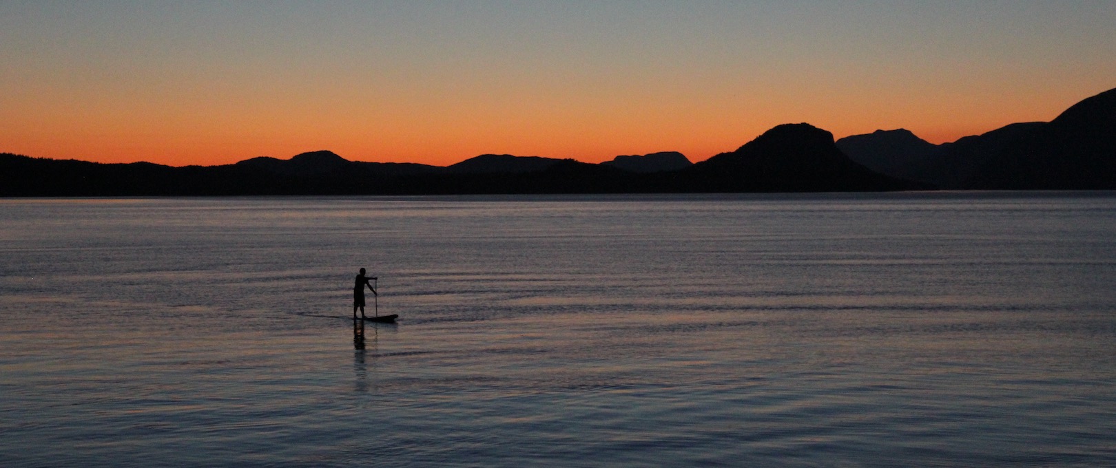 Sunset Paddleboard in Desolation Sound (1)